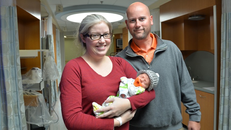 Grandpa who learned to knit hats for premature babies