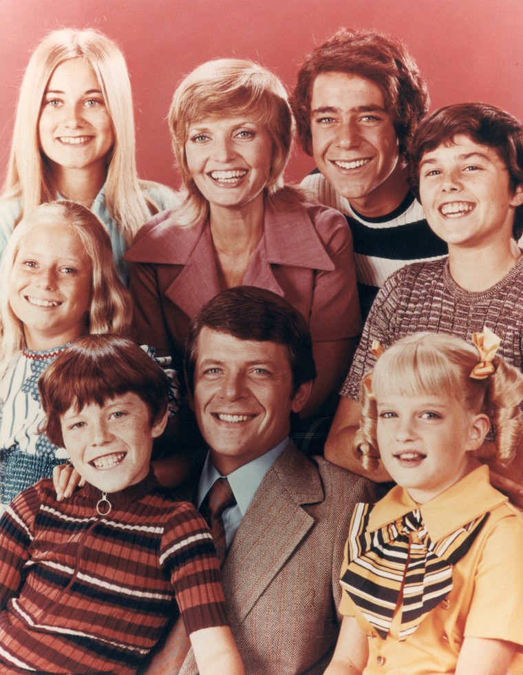 Florence Henderson (above, center) played Carol Brady as a calming, loving presence with a sense of humor to become one of the iconic TV moms thanks to "The Brady Bunch." 