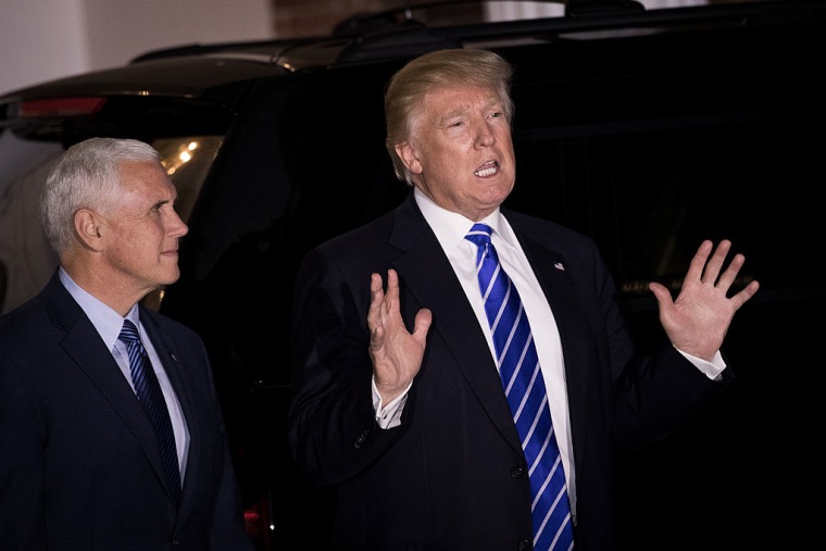 Donald Trump Holds Weekend Meetings In Bedminster, NJ