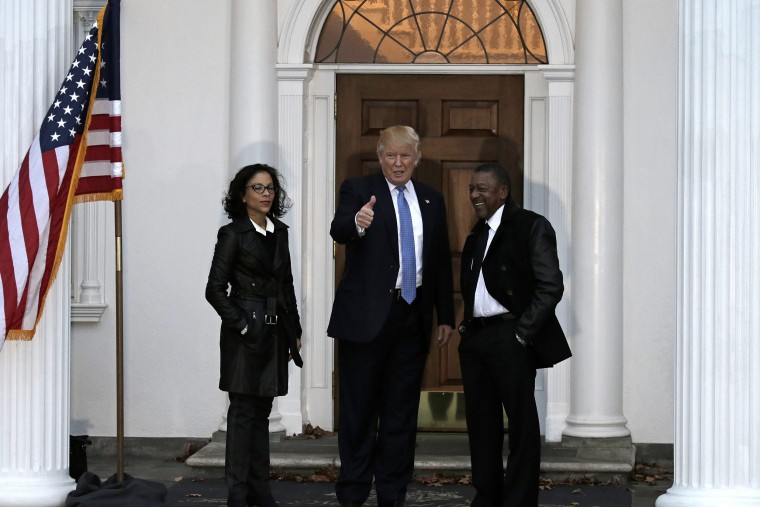 Image: US President-elect Donald Trump at Trump International Golf Club