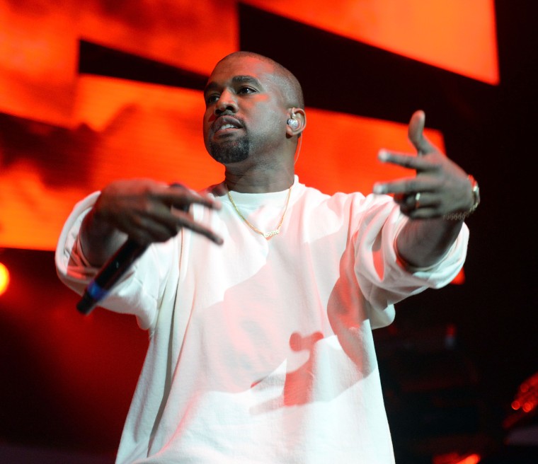 Image: Rapper Kanye West performs