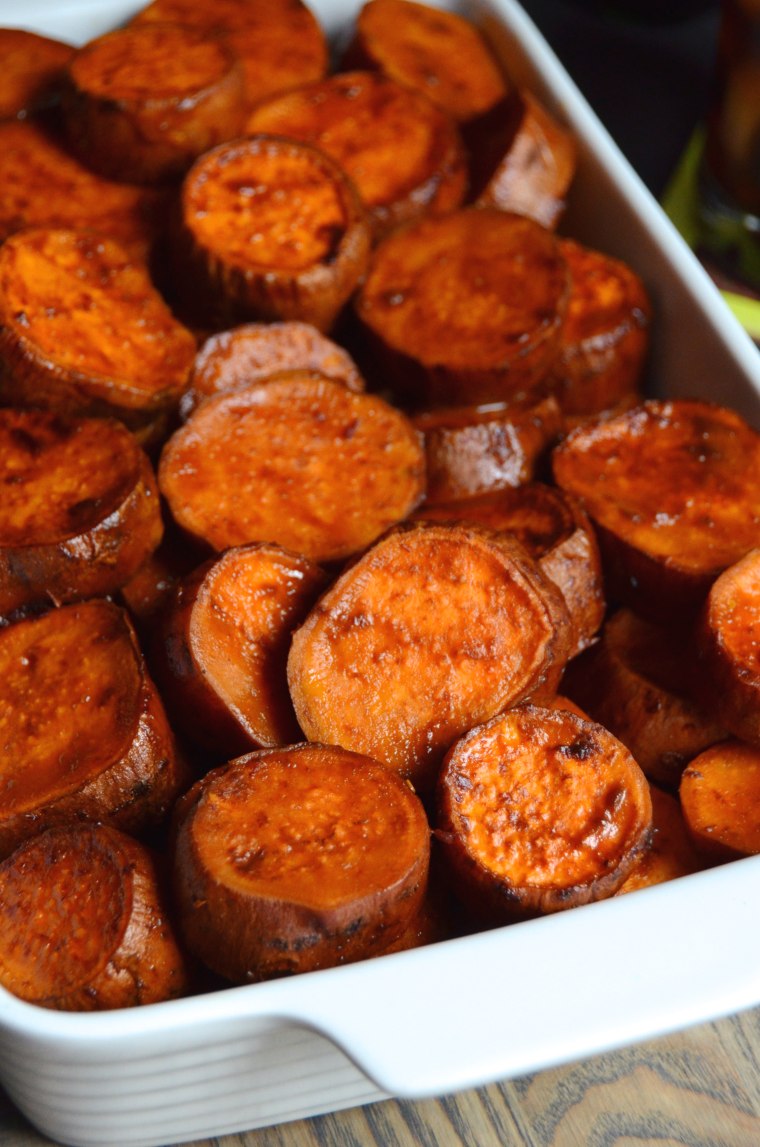 Chipotle &amp; Malta Candied Sweet Potatoes by Alejandra Ramos of Always Order Dessert