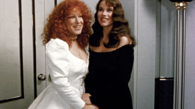 BEACHES, Bette Midler, Barbara Hershey, 1988.