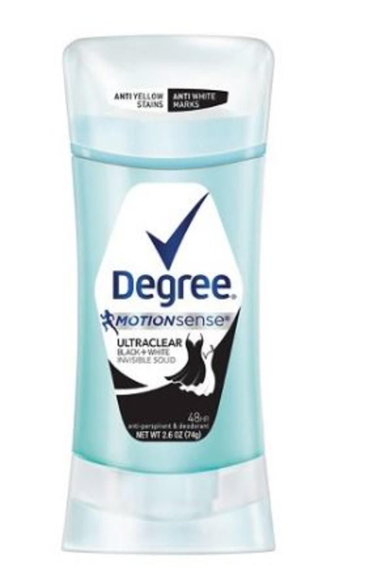 Degree Women Motion Sense Ultra Clear Black + White