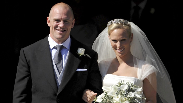 Zara Phillips and Mike Tindall