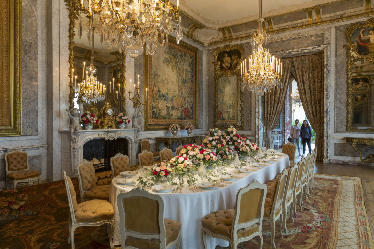 Waddesdon Manor dining room