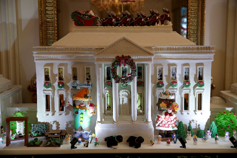 The White House Gingerbread House
