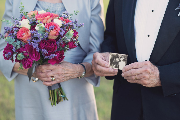 Couple Celebrates 70th Anniversary By Taking The Wedding Photos They Never Got