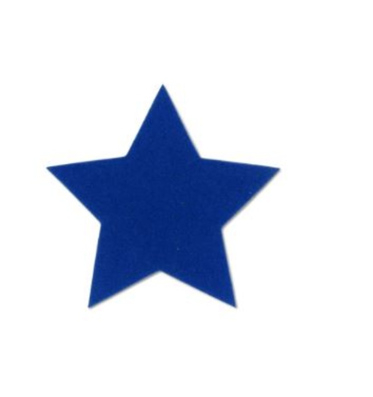 Blue velvet star