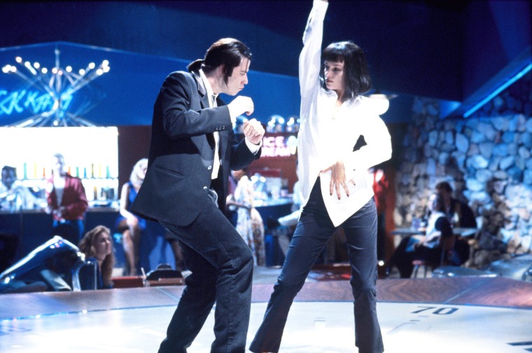 Uma Thurman & John Travolta in \"Pulp Fiction\"