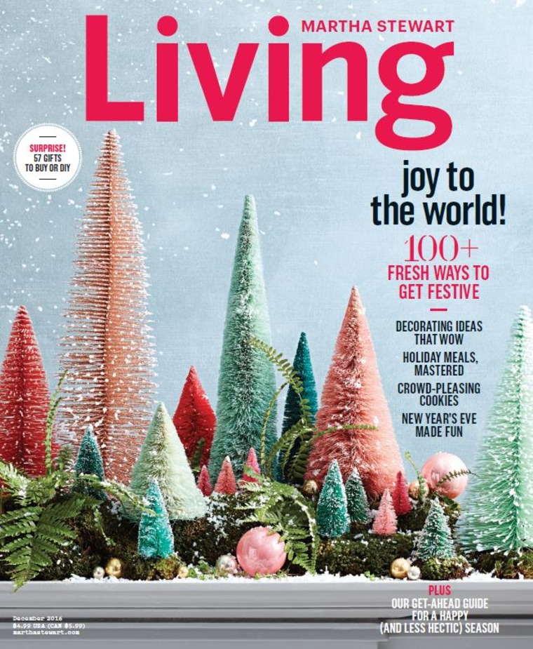 Martha Stewart Living December 2016