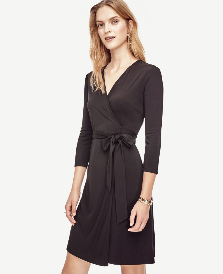 MM.LaFleur's black Casey dress has a 1,429-person-long waitlist