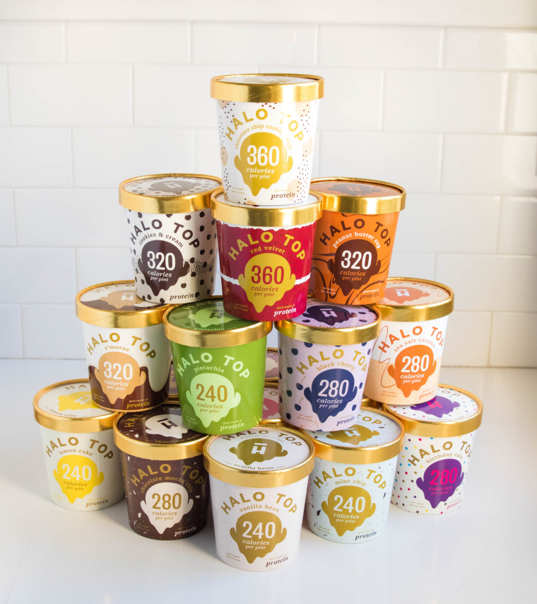 All Halo Top Pints