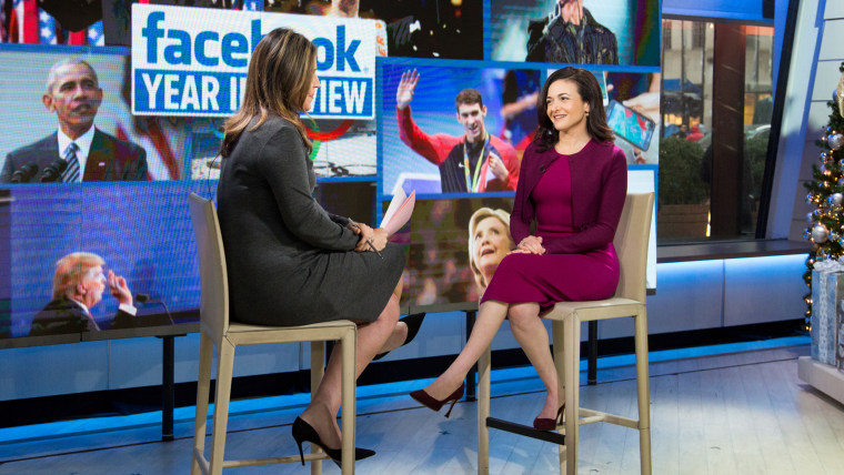 Sheryl Sandberg on Facebook's 2016 Year in Review