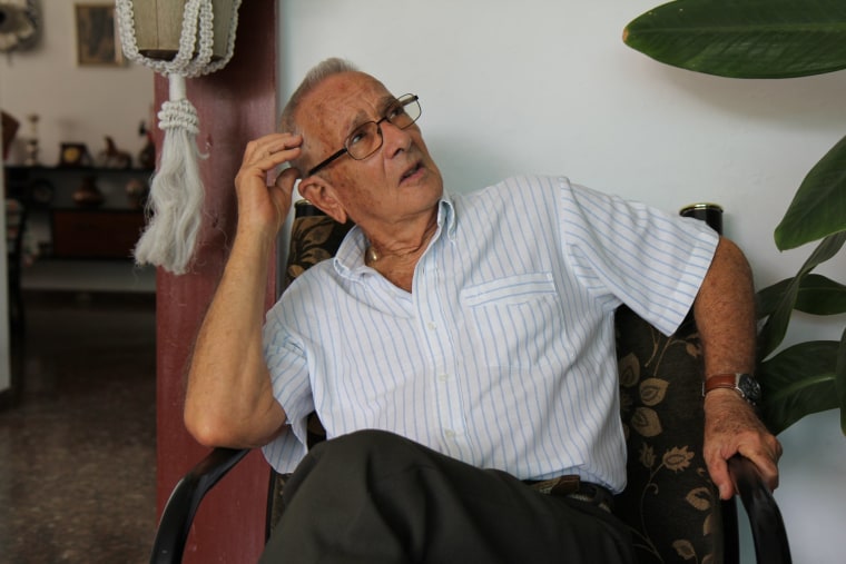 Arsenio Garcia Davila, former fighter alongside Fidel Castro.