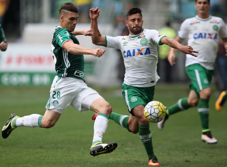 Image: Chapecoense defender Alan Ruschel