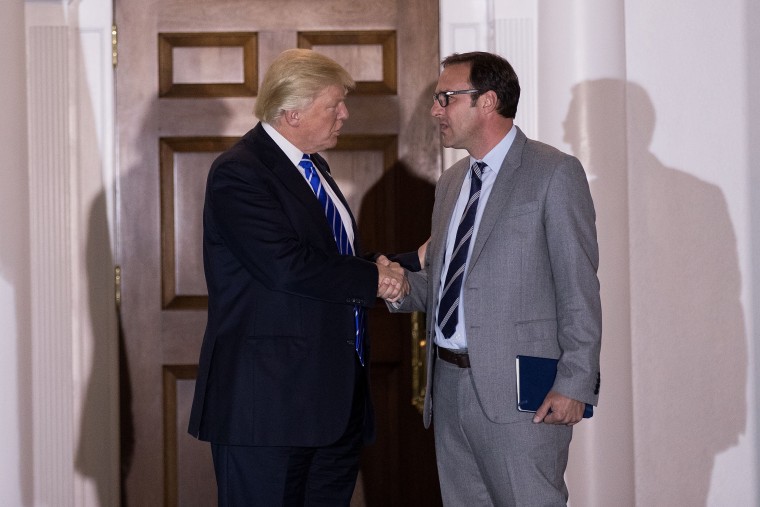 Image: Donald Trump and Todd Ricketts