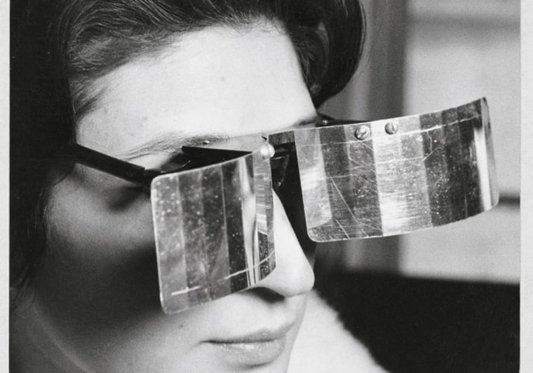 Martha Le Parc with Lunettes pour une vision autre (Glasses for Another Vision)