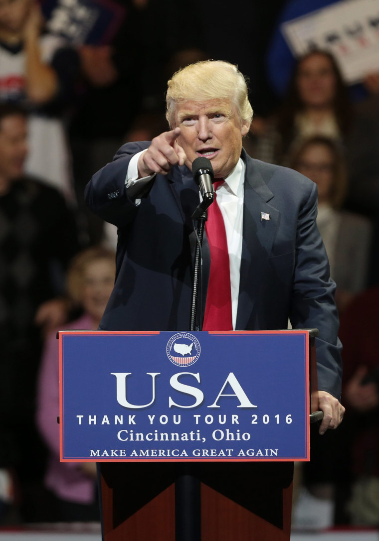 Image: President-elect Donald Trump Thank You Tour 2016