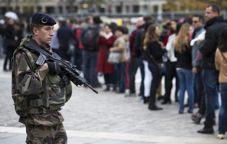 Image: Security measures heightened after Paris attacks