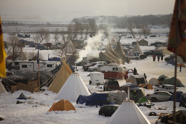 Image: Dakota Pipeline Protesters