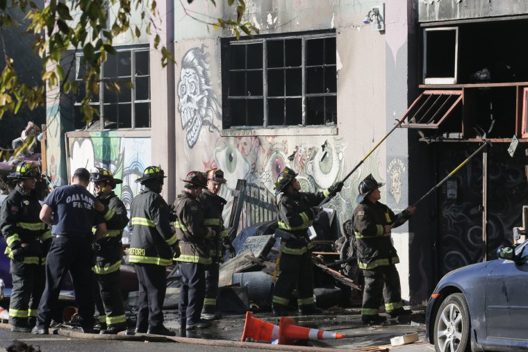 Image: Warehouse Fire Kills Several People At Dance Party In Oakland