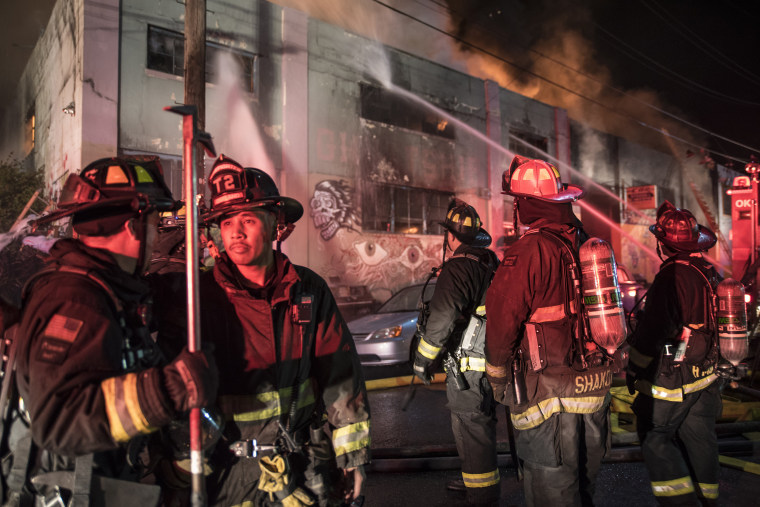 IMAGE: Oakland fire