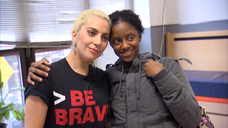 Lady Gaga Shares Kindness