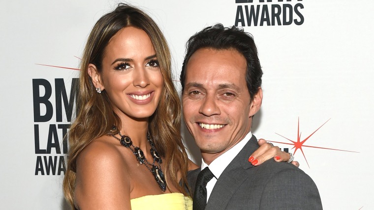 Shannon De Lima and Marc Anthony