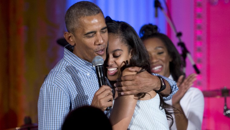 Barack Obama, Malia Obama