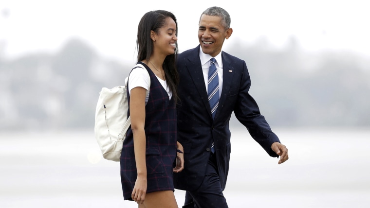 Barack Obama, Malia Obama