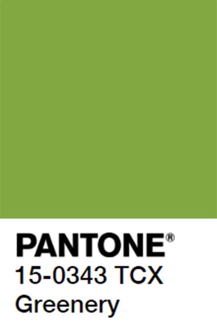 PANTONE 15-0343 TCX Greenery