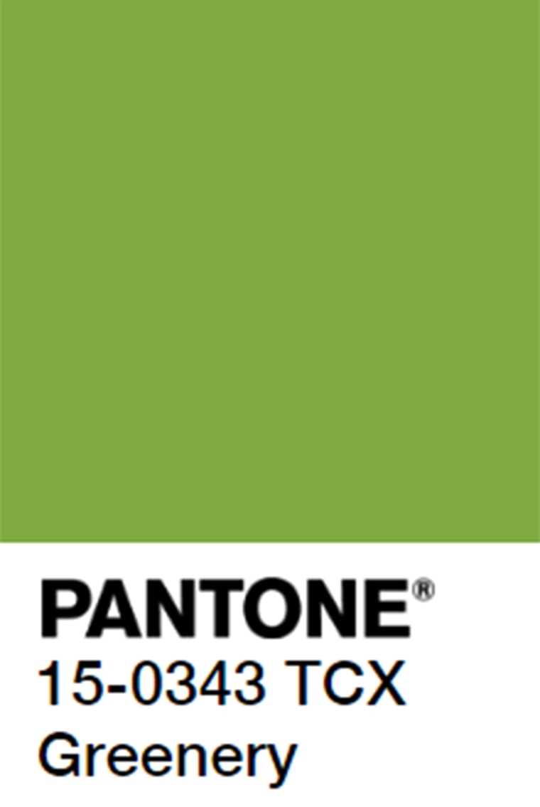 Pantone green shades