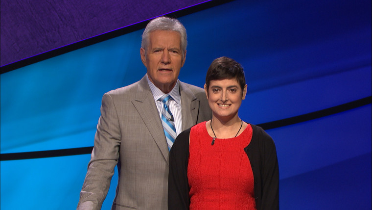 Alex Trebek and Cindy Stowell