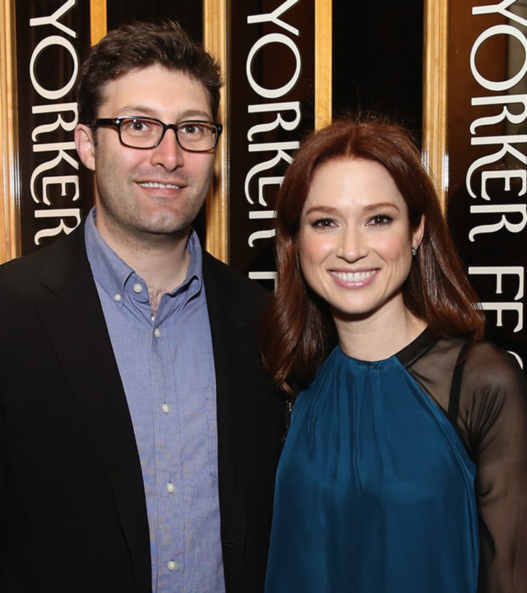 Michael Koman and Ellie Kemper