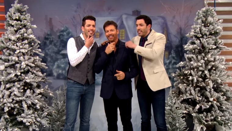 Connick Brothers' Holiday Card with the PROPERTY bROS