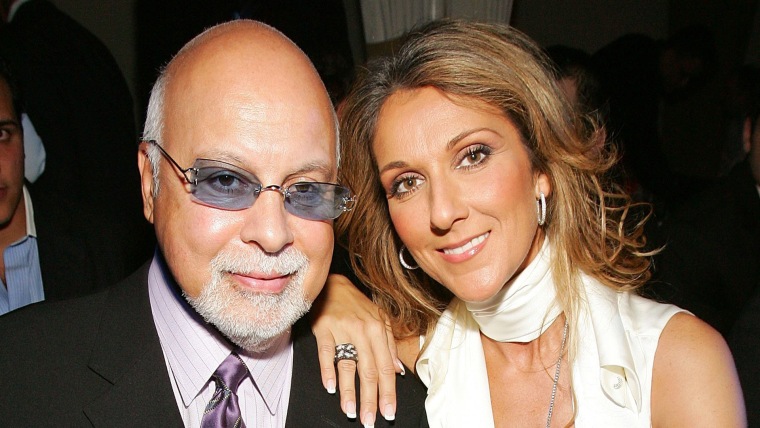 Celine Dion and her husband Rene Angelil