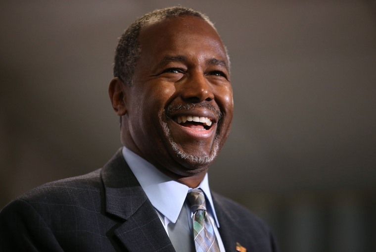 Image: GOP Presidential Candidate Ben Carson Campaigns In Colorado Day After Party's Third Debate