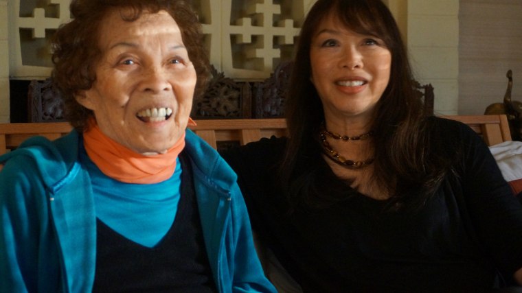 Dorothy Toy and her daughter Dorlie Fong, who Toy started teaching to dance at age 5.