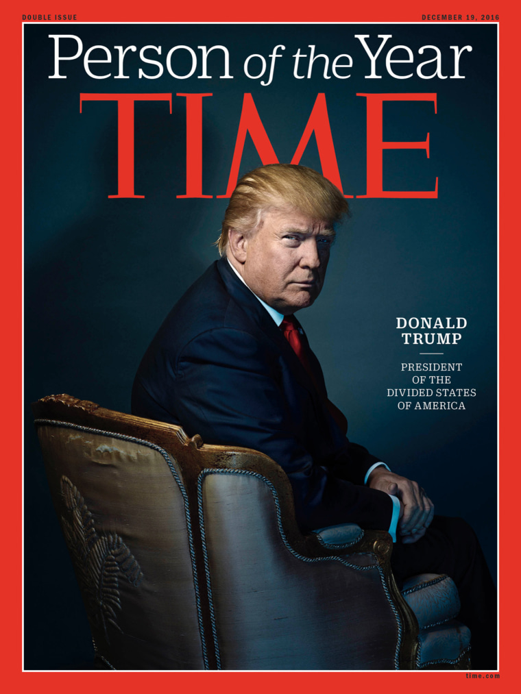 Image: President-elect Donald Trump is TIME's Person of the Year for 2016