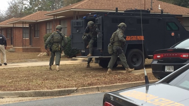 IMAGE: Georgia shooting scene