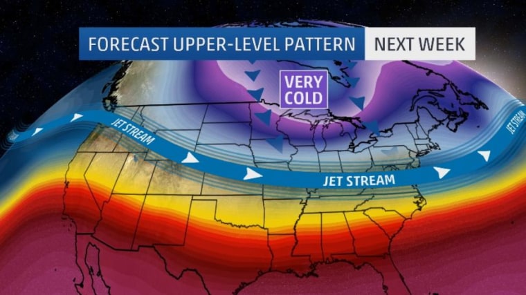 Image: Temperatures are expected to plunge across the nation next week