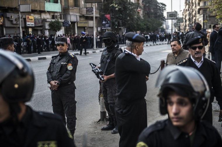 Image: EGYPT-BOMB-UNREST-BLAST-RELIGION