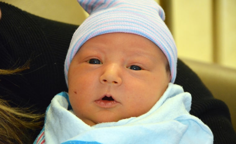 Savannah Guthrie's infant son, Charles Max Feldman