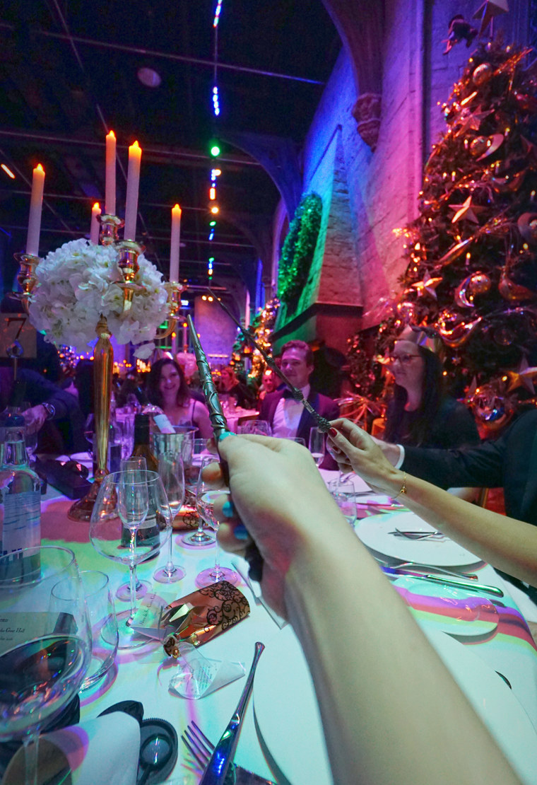 Hogwarts Christmas Dinner at Warner Bros Studio London