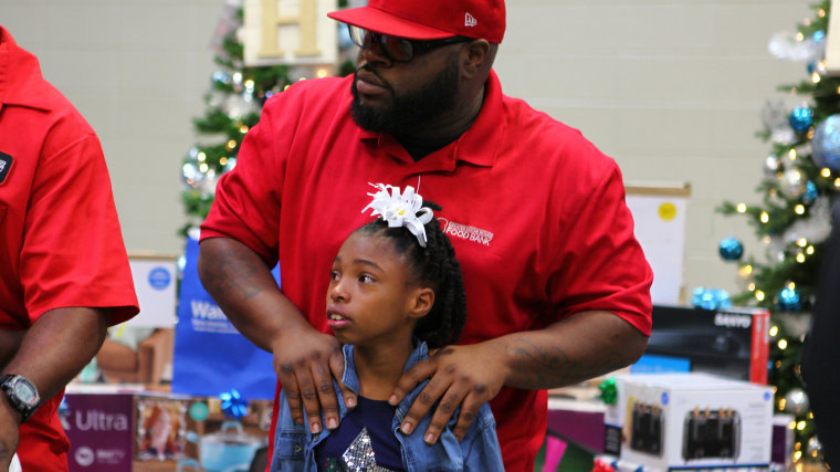 Costello Robinson and his daughter