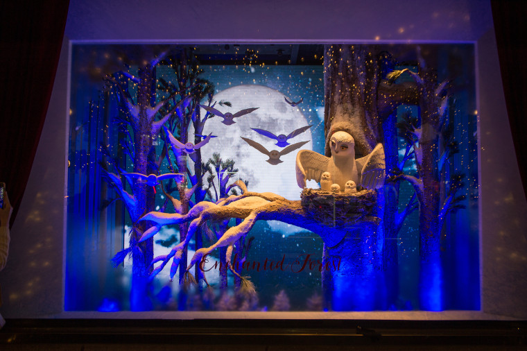 Lord &amp; Taylor department store holiday windows.