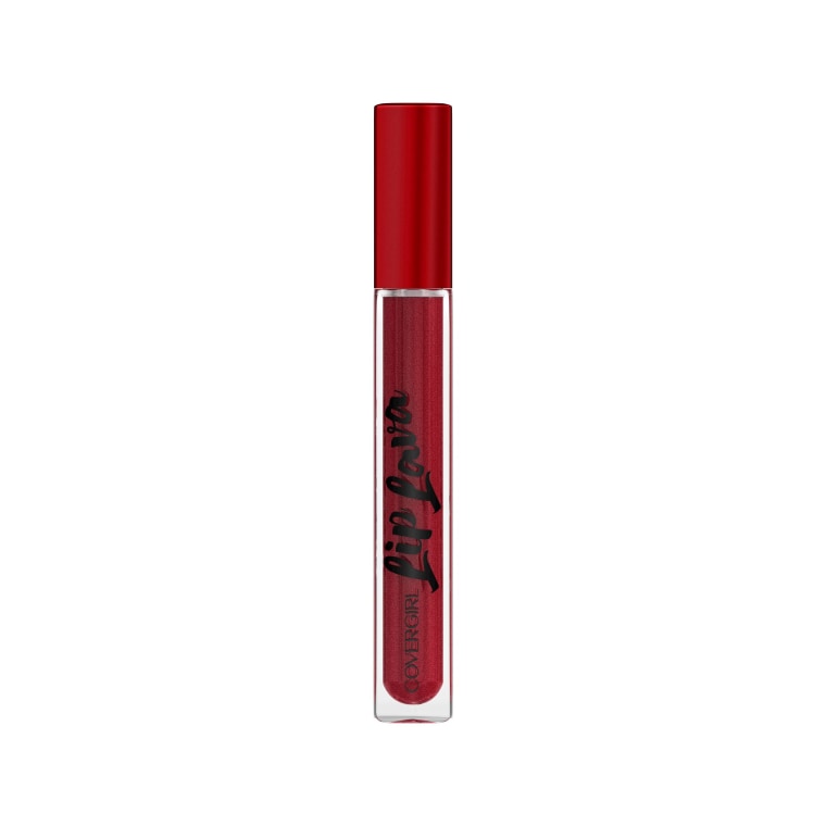 Red lipstick gloss
