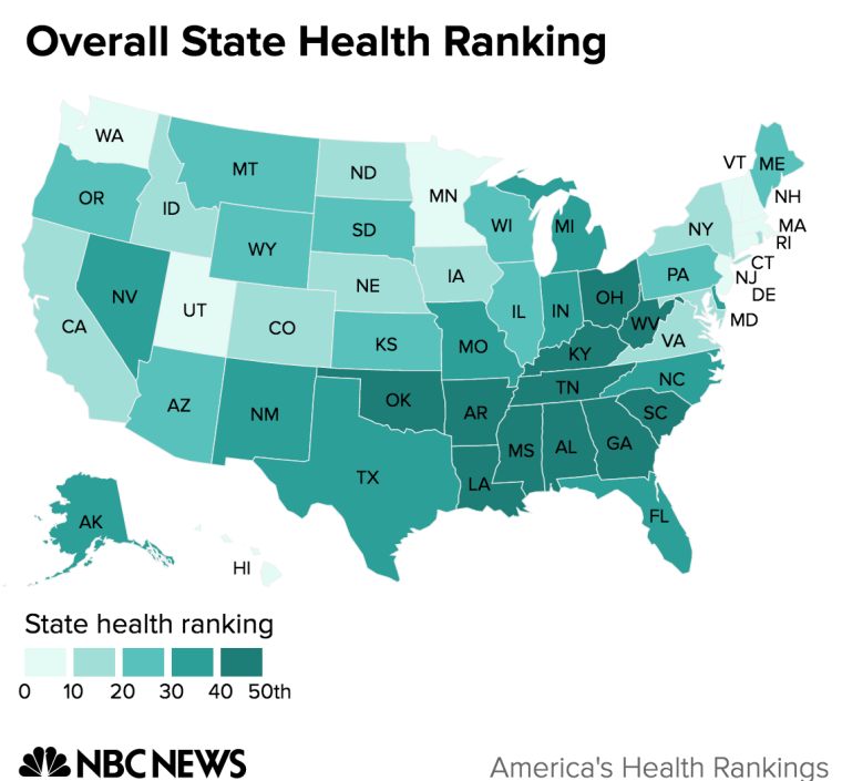 Where does your state rank?