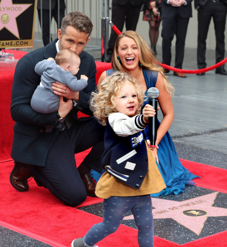 Ryan Reynolds is honored with a star on the  Hollywood Walk of Fame